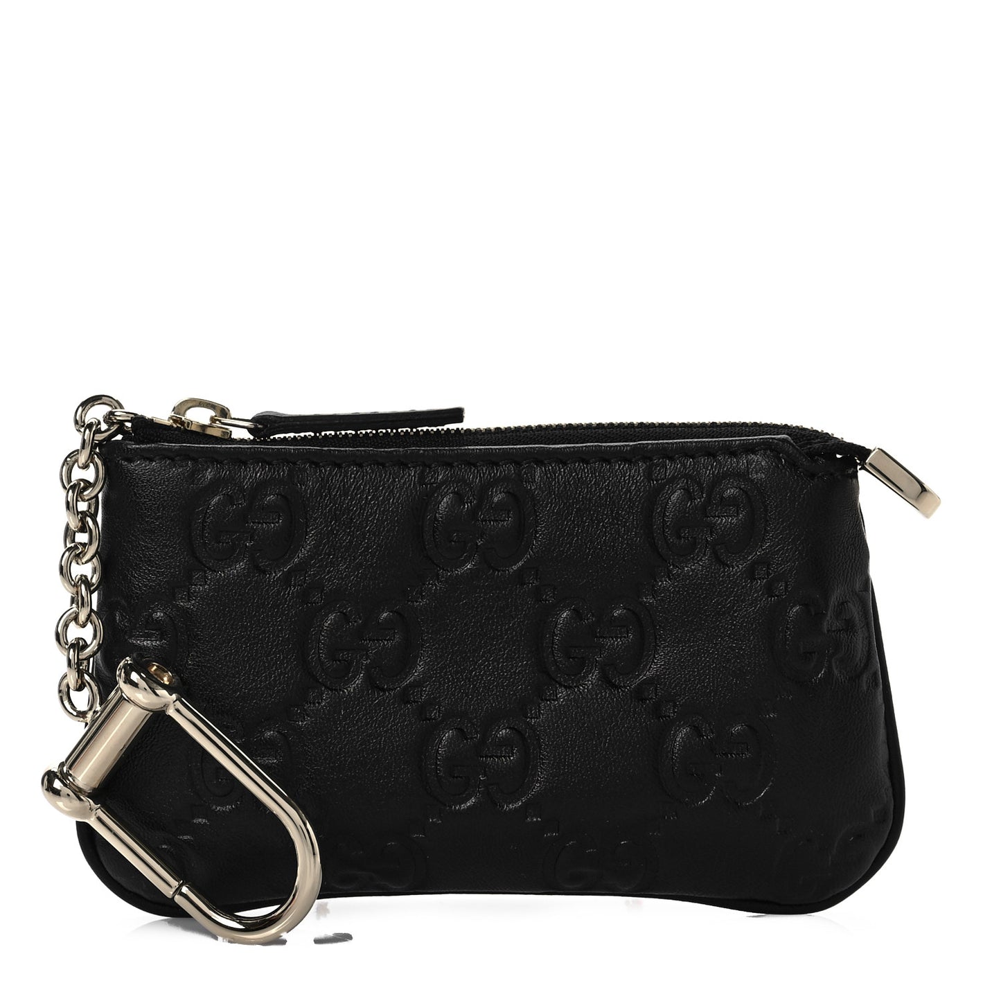 Guccissima Key Case Black