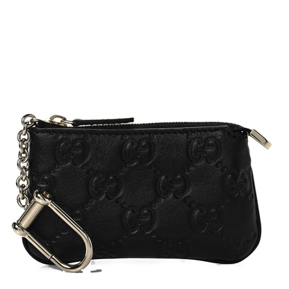 Gucci Guccissima Key Case Black 1 of 8