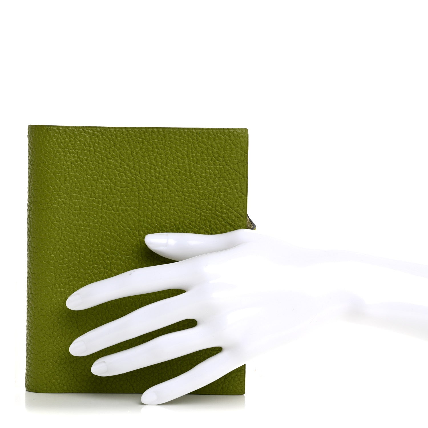 Hermes Togo Ulysse PM Notebook Cover Vert Anis 2 of 13