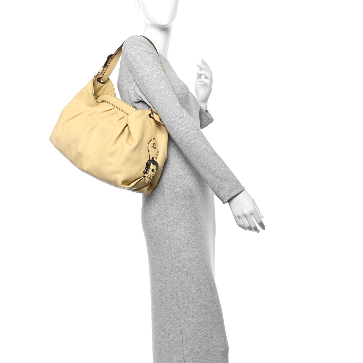 Grained Calfskin Doctor B Hobo Bag