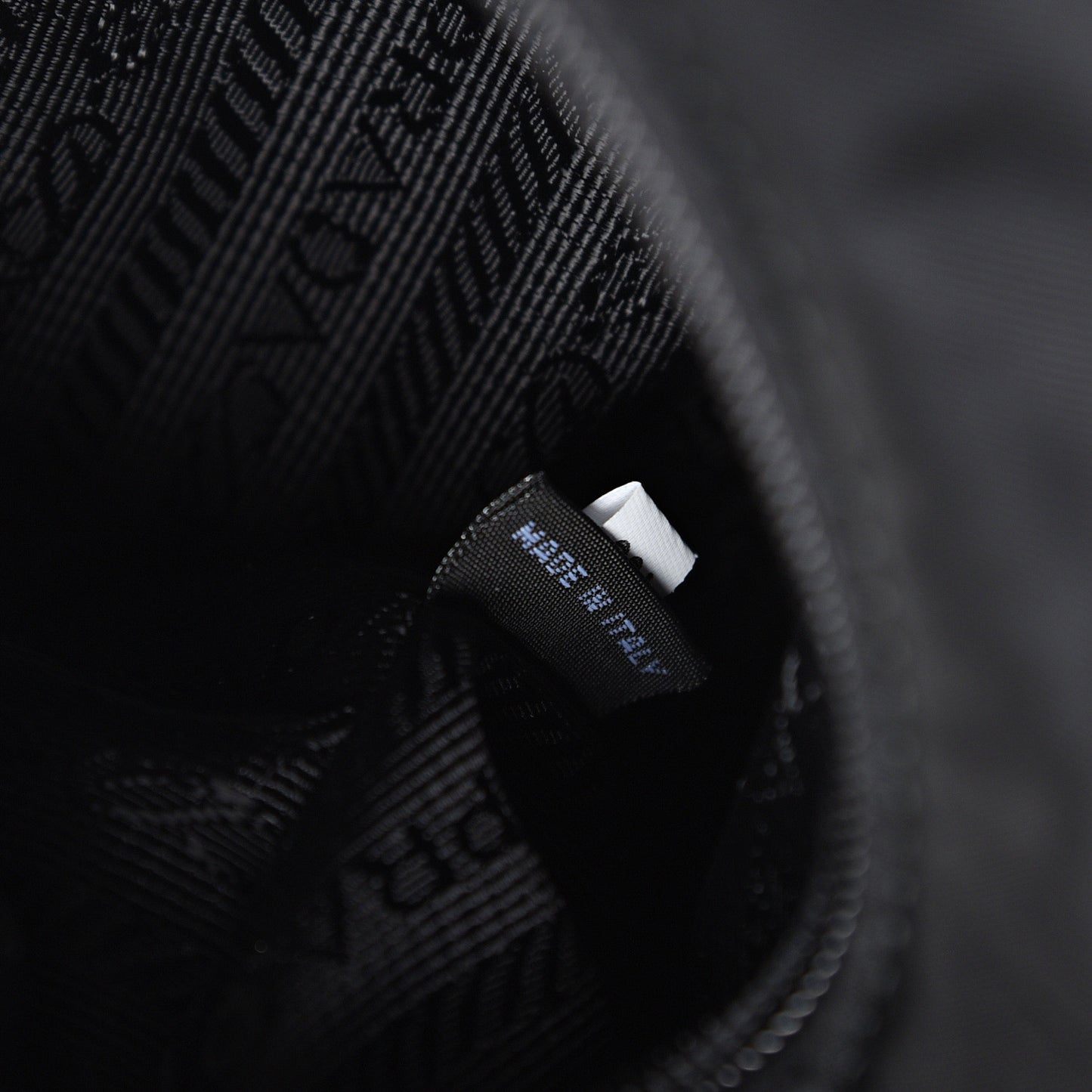 Tessuto Nylon Mini Re-Edition 2000 Bag Black