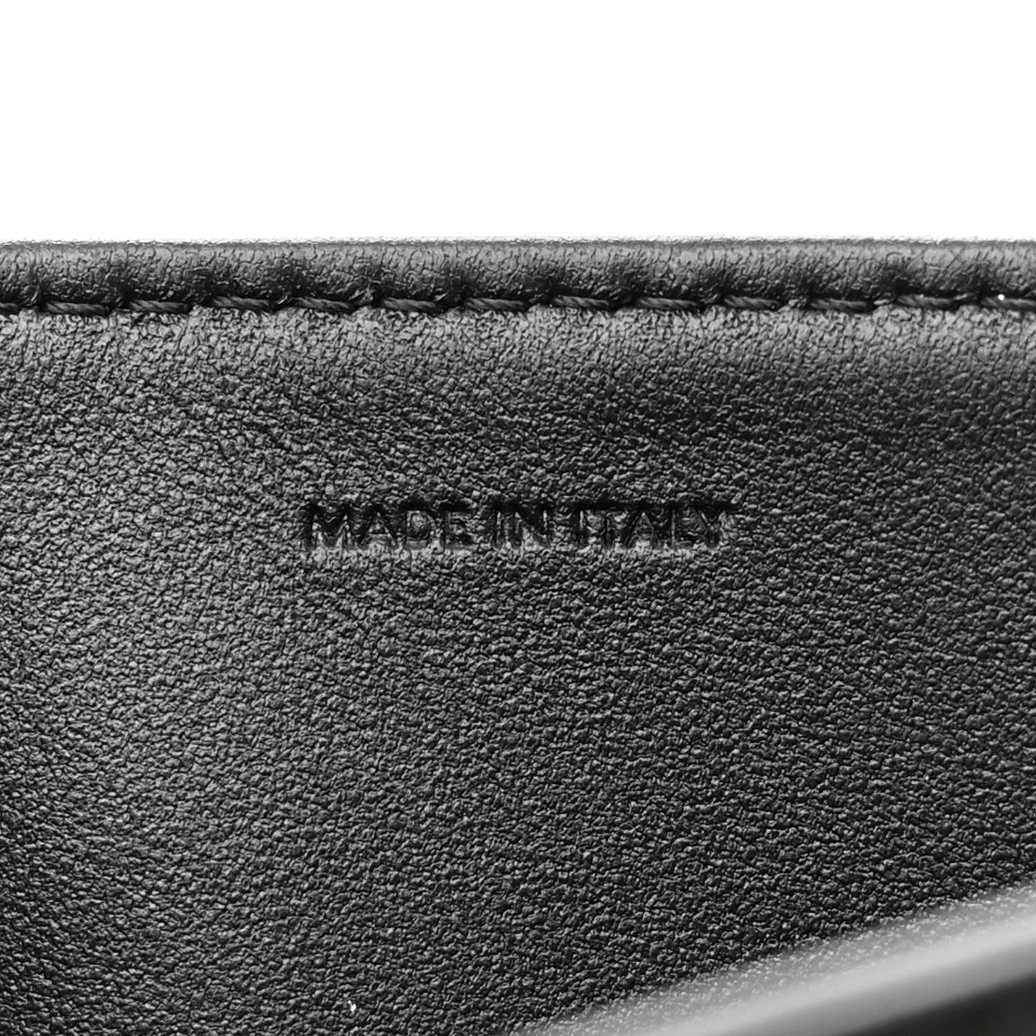 Celine Shiny Calfskin Medium Triomphe Black 8 of 12
