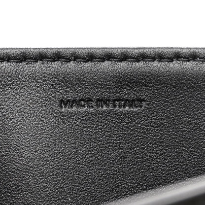 Celine Shiny Calfskin Medium Triomphe Black 8 of 12