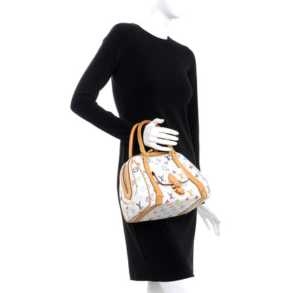 Louis Vuitton Monogram Multicolor Priscilla White 2 of 7