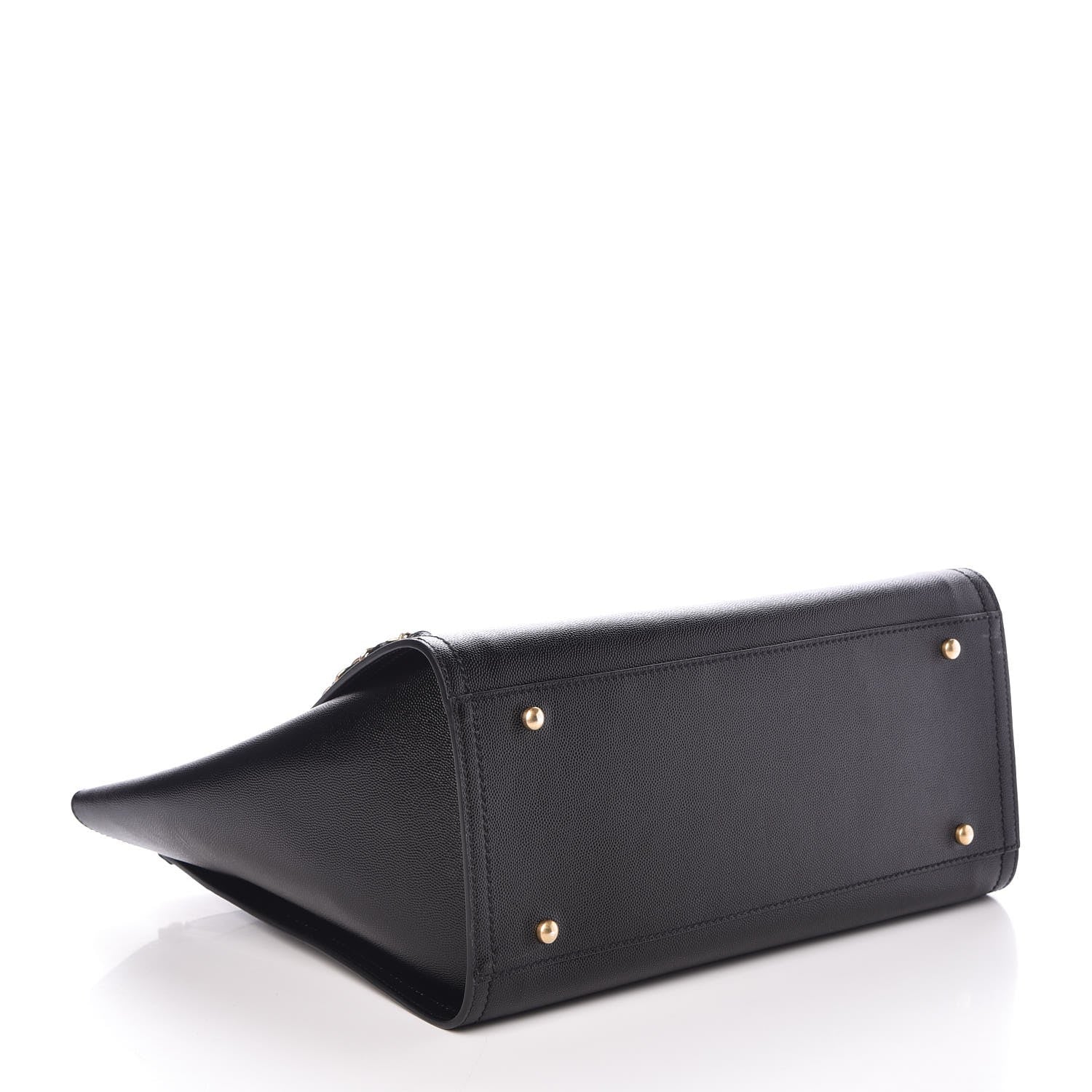 Chanel Caviar Small Studded Deauville Tote Black 5 of 8
