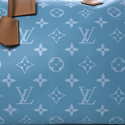 Louis Vuitton Calfskin Monogram Speedy P9 Bandouliere 50 Turquoise 9 of 12
