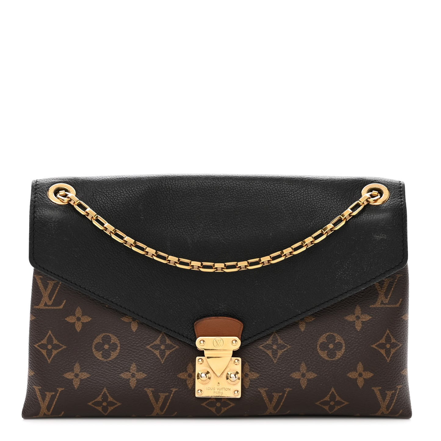 Monogram Pallas Chain Black