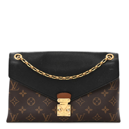 Louis Vuitton Monogram Pallas Chain Black 1 of 11