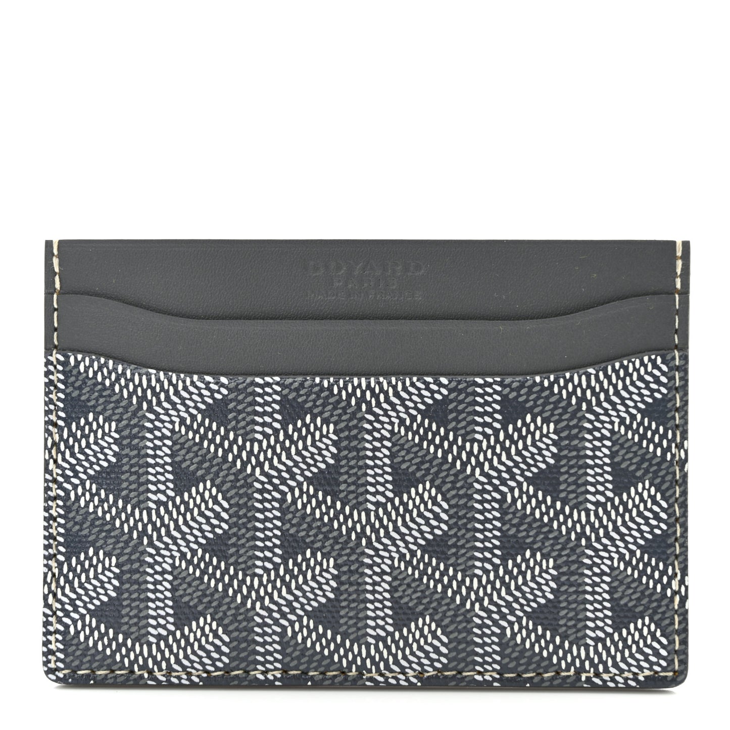 Goyardine Saint Sulpice Card Holder Grey