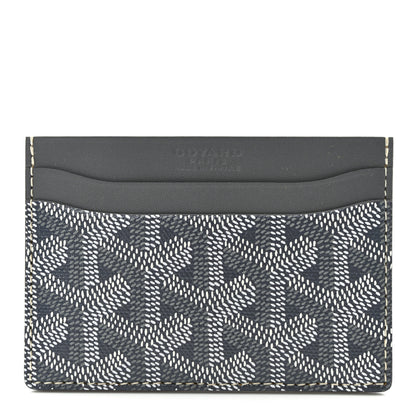 Goyard Goyardine Saint Sulpice Card Holder Grey 1 of 7
