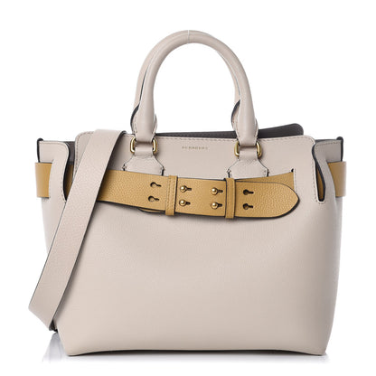 Burberry Soft Grain Calfskin Small Belt Bag Limestone Yellow 1 of 9
