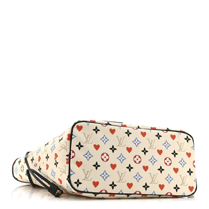 Louis Vuitton Game On Neverfull MM White 5 of 10