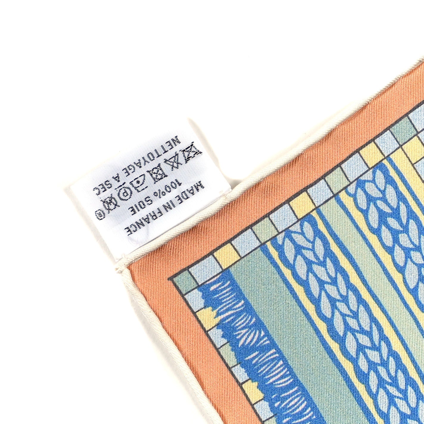 Silk Passades et Serpentines Double Face Scarf 90