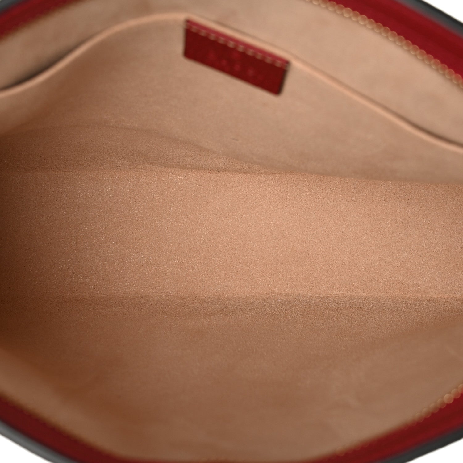 Gucci GG Supreme Monogram Flora Web Ophidia Pouch Red 5 of 10