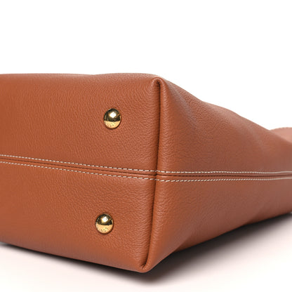Louis Vuitton Grained Calfskin Low Key Hobo PM Cognac 9 of 10