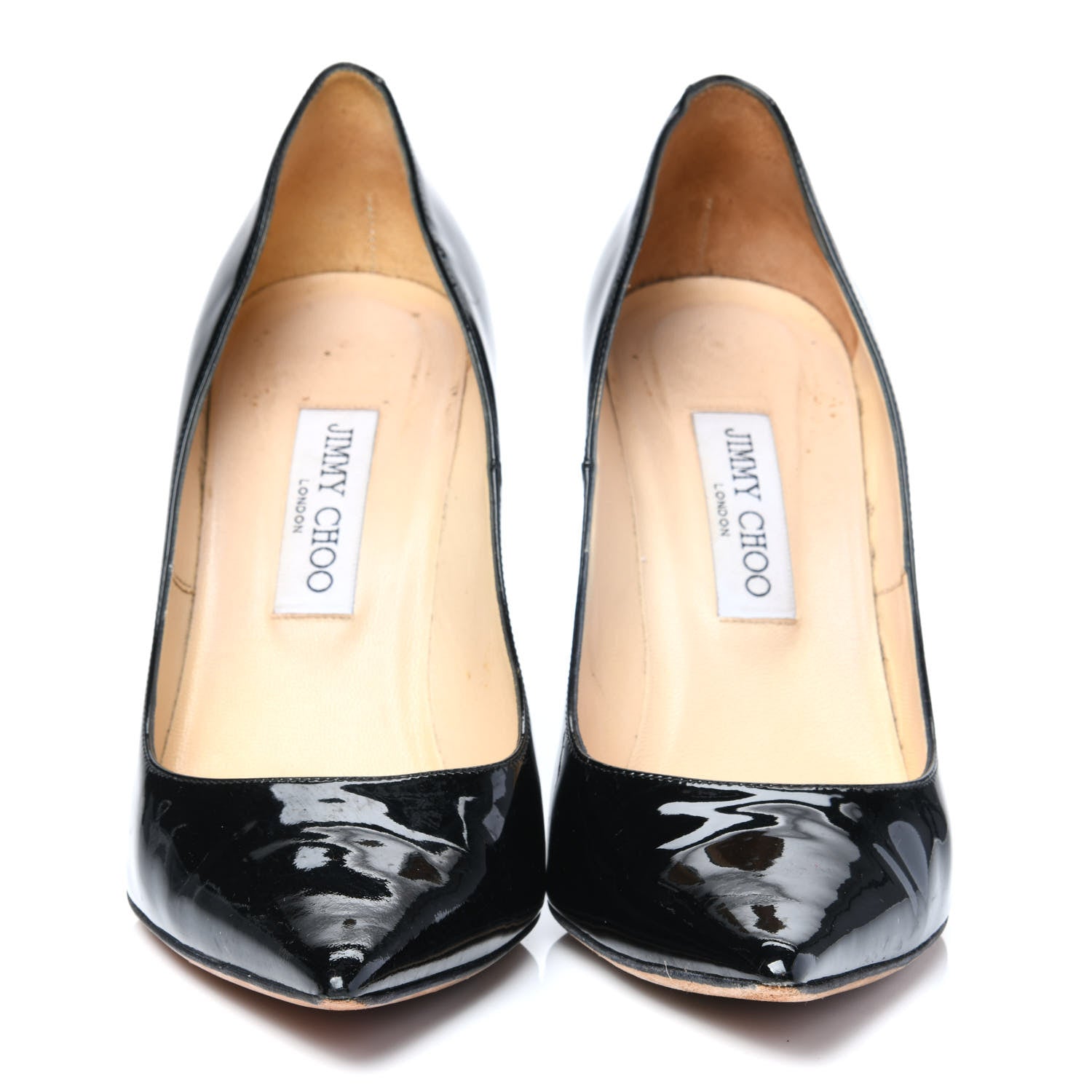 Jimmy Choo Patent Anouk 100 Pumps 40.5 Black 2 of 9