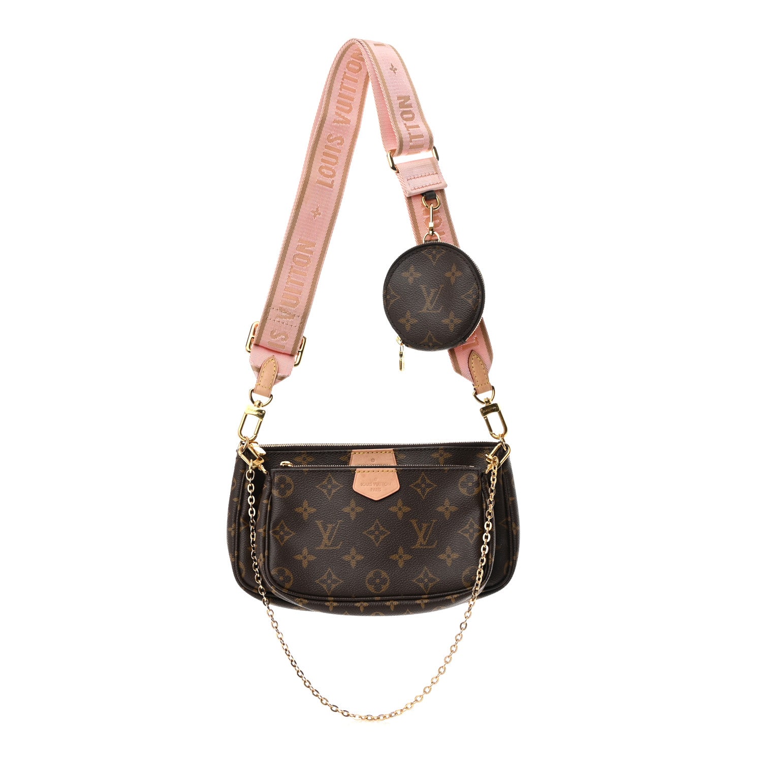 Louis Vuitton Monogram Multi Pochette Accessories Rose Clair 1 of 13