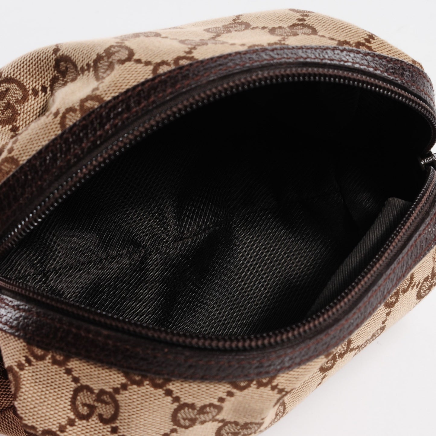 Monogram Large Cosmetic Case Brown