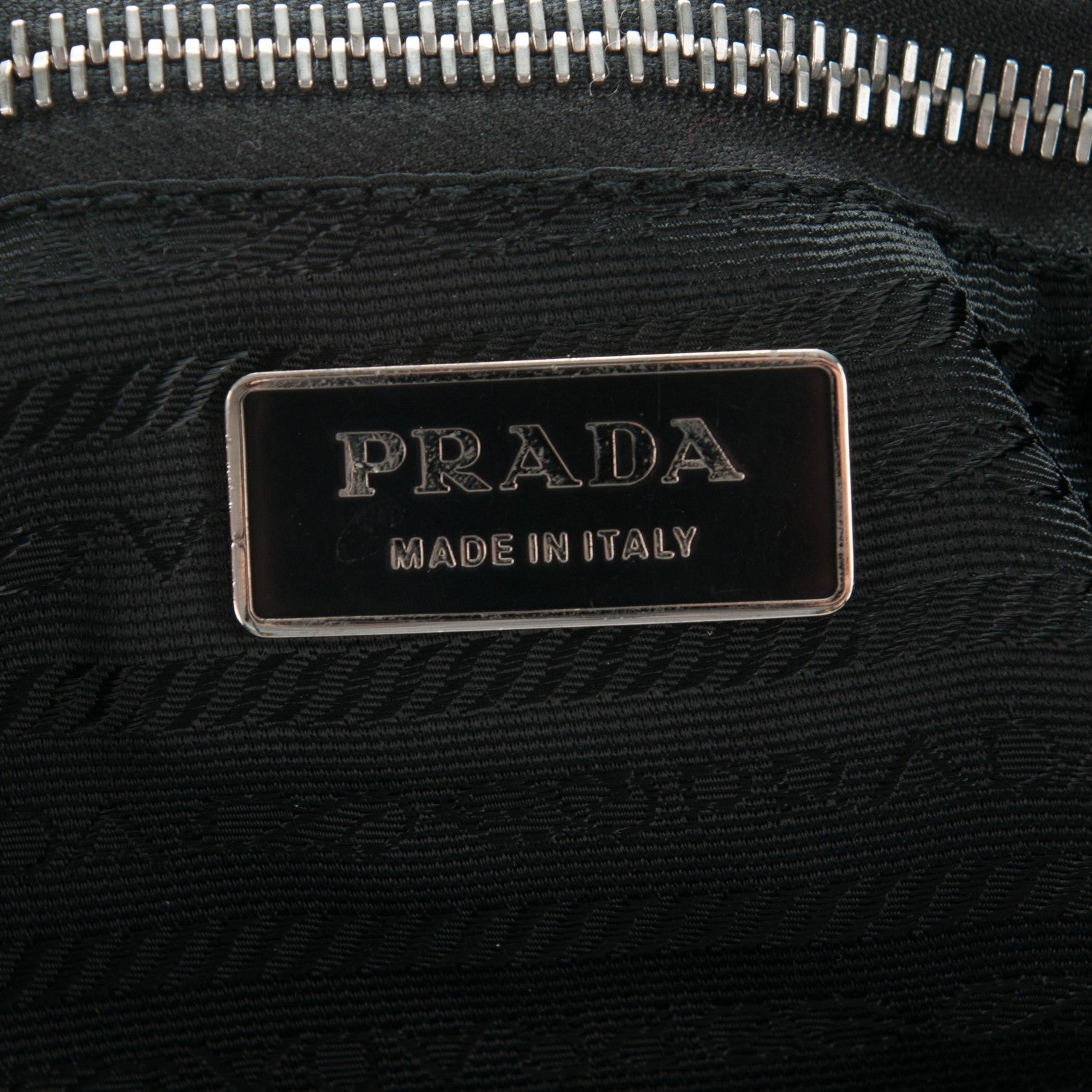 Prada Vitello Daino Shoulder Bag Black 6 of 7