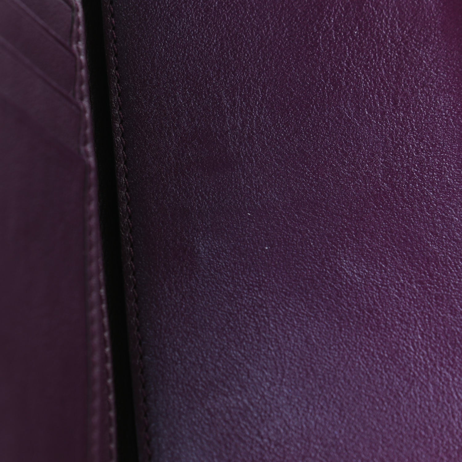 Chloe Calfskin Alphabet Compact Wallet Purple 11 of 12