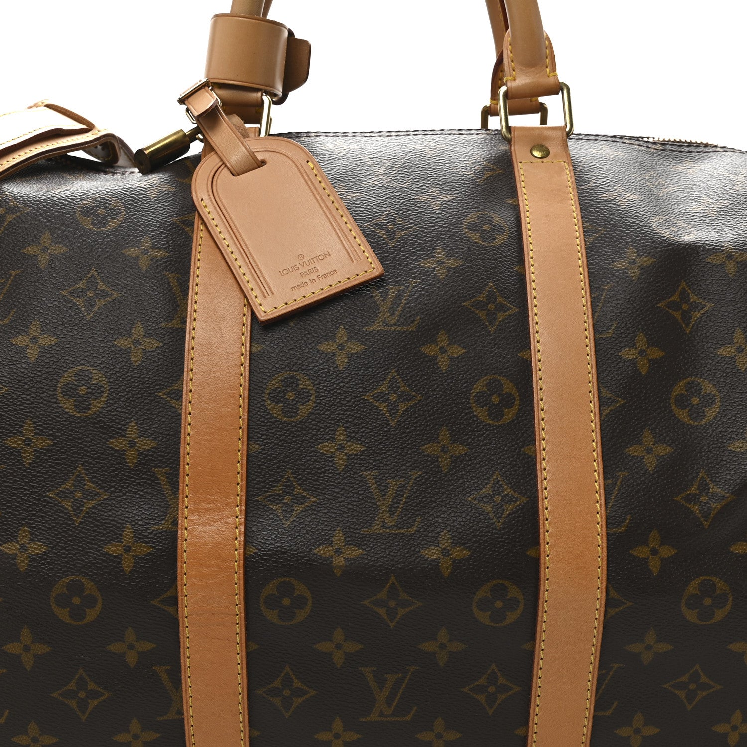 Louis Vuitton Monogram Keepall Bandouliere 55 8 of 13
