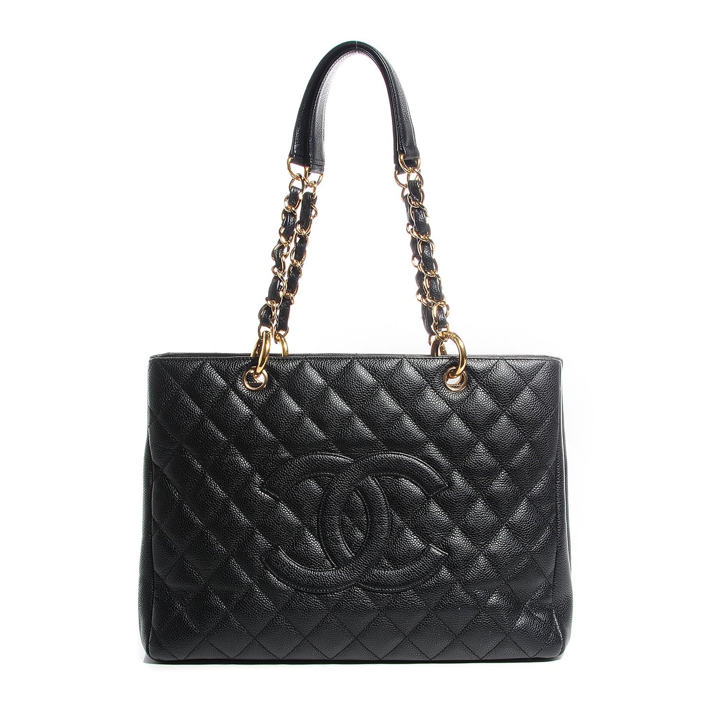 Caviar Grand Shopping Tote GST Black
