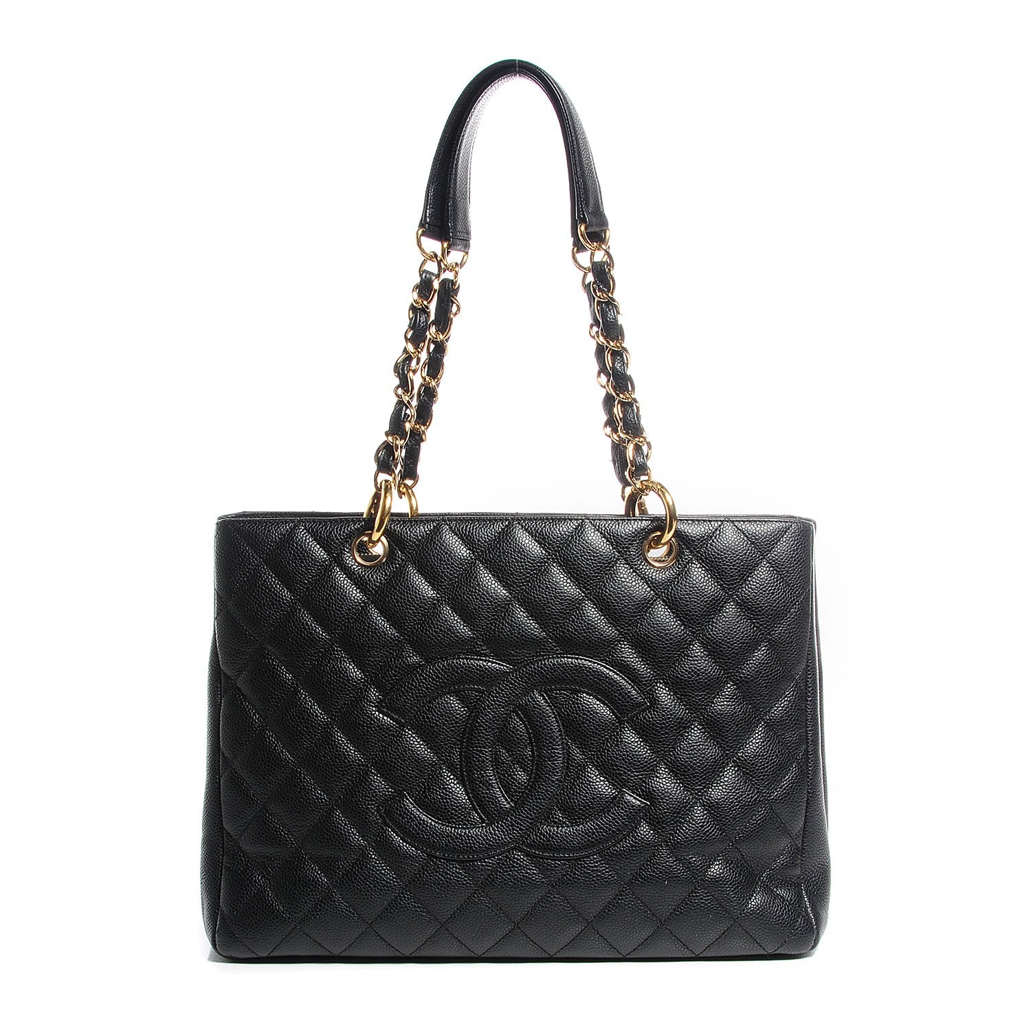 Chanel Caviar Grand Shopping Tote GST Black 1 of 7