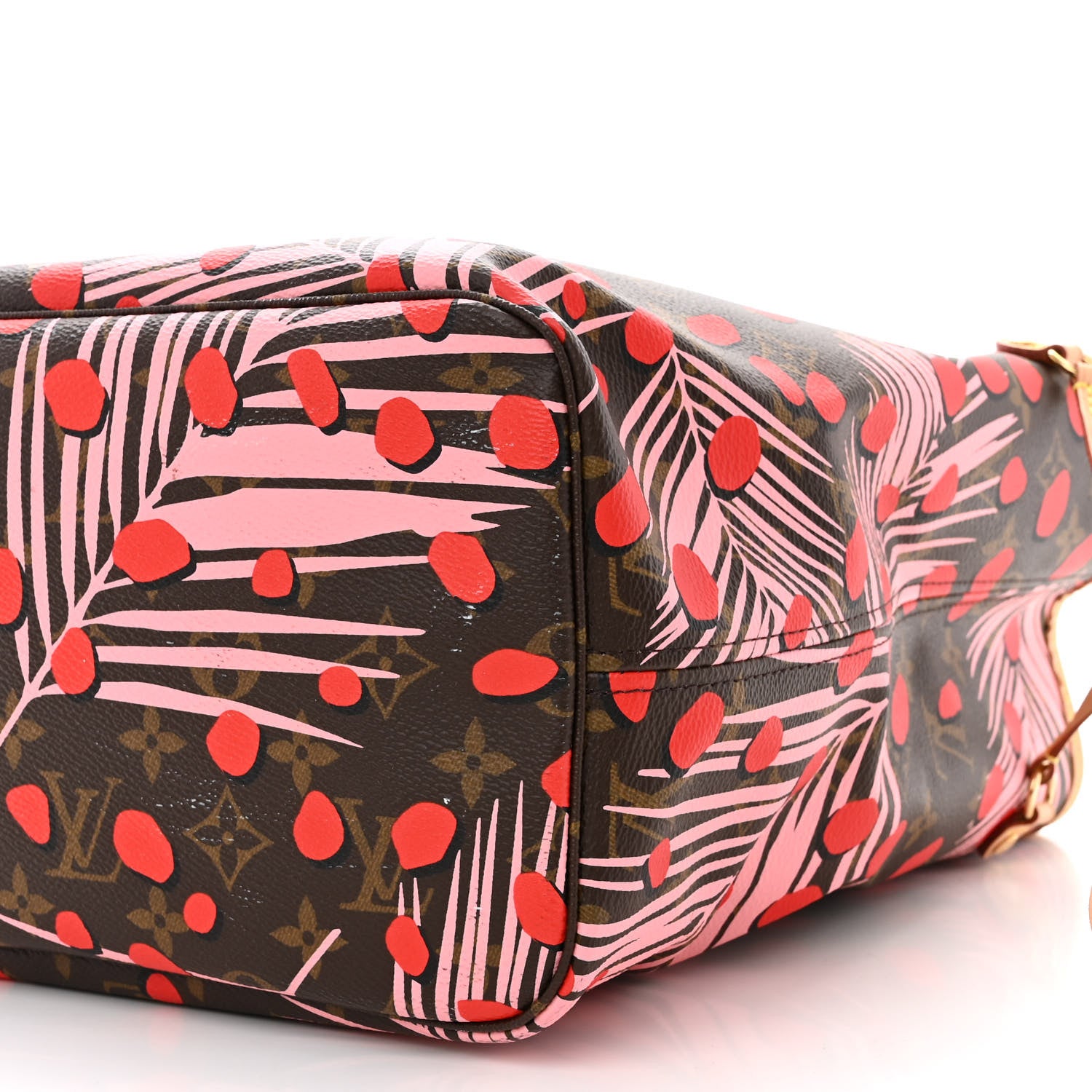 Louis Vuitton Monogram Jungle Dots Neo Neverfull MM Sugar Pink Poppy 13 of 14