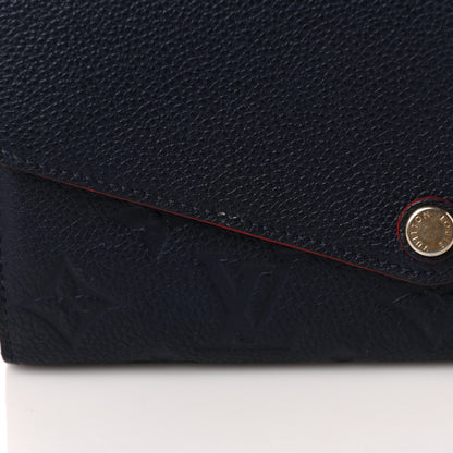 Louis Vuitton Empreinte Sarah Wallet NM Marine Rouge 9 of 9