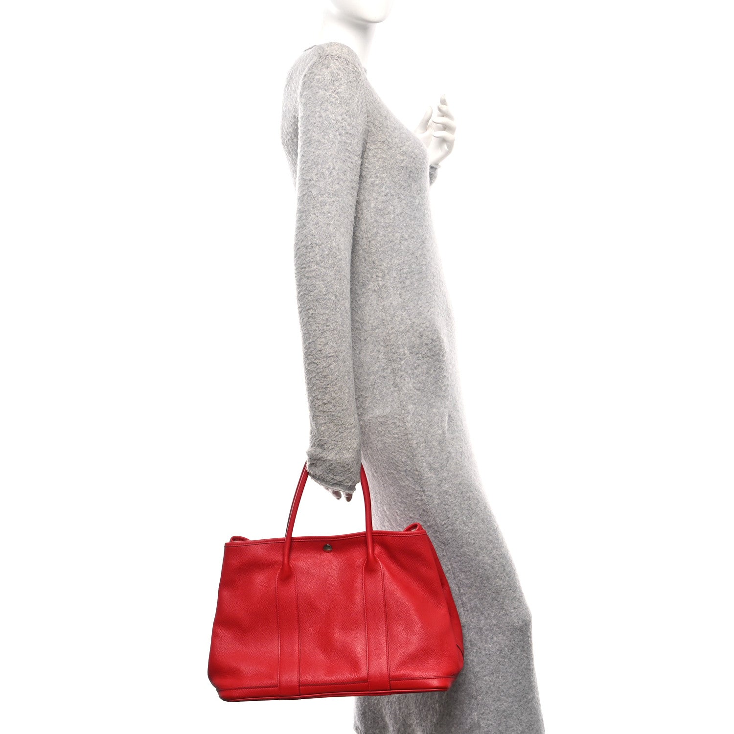 Hermes Epsom Garden Party 36 MM Rouge Casaque 2 of 12