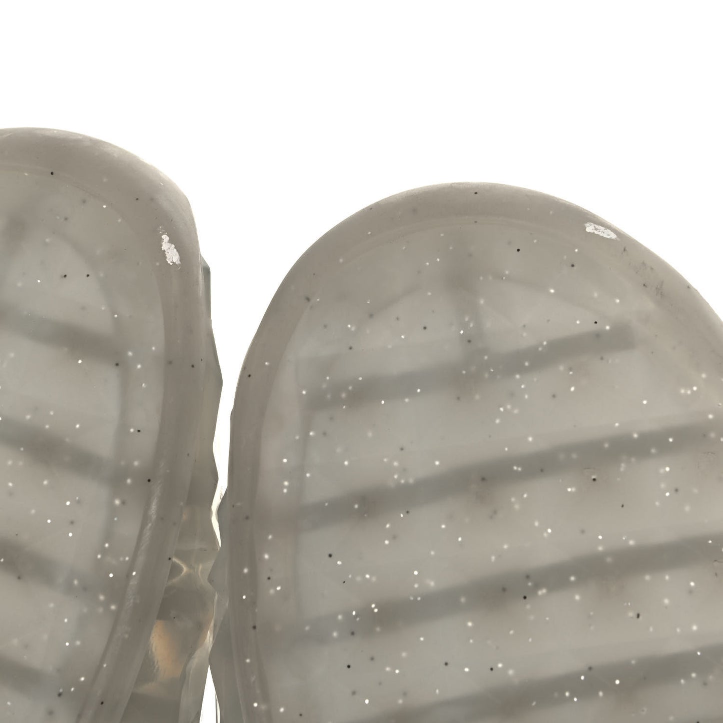 Metallic Calfskin Womens Diamond F Low Top Sneaker 36.5 White Silver