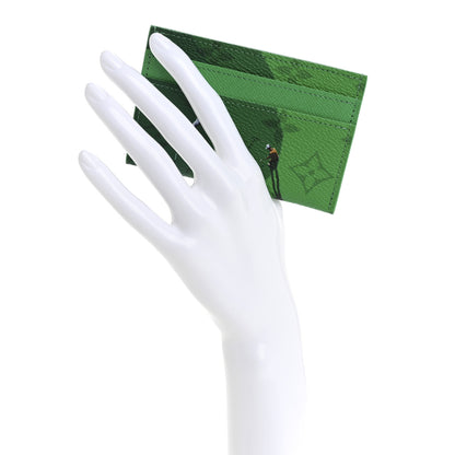 Louis Vuitton Monogram Sports Card Holder Golf Green 2 of 7