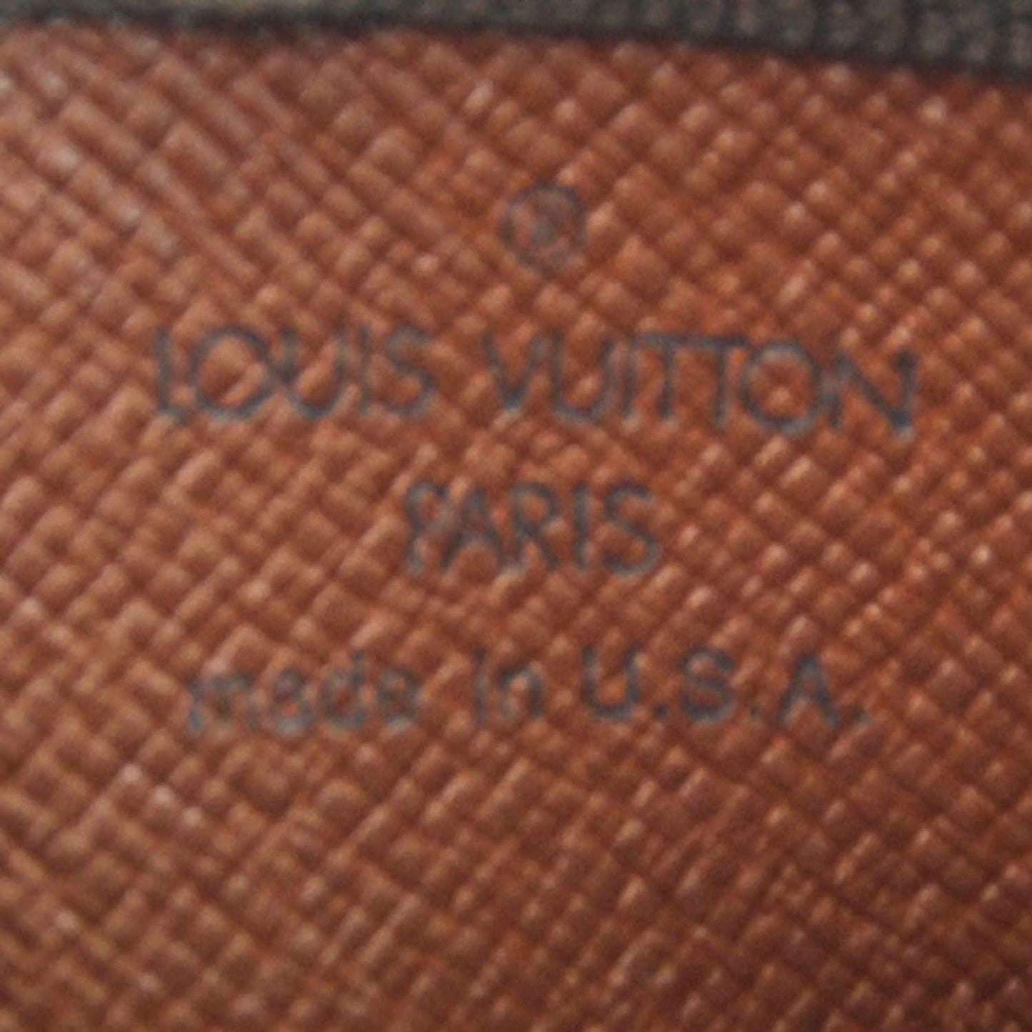 Monogram Key Pouch