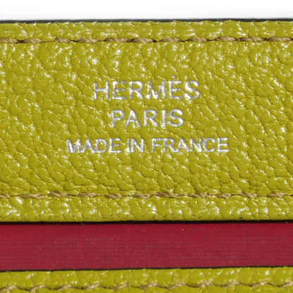 Hermes Chèvre Mysore Karo PM Vert Anis 6 of 9