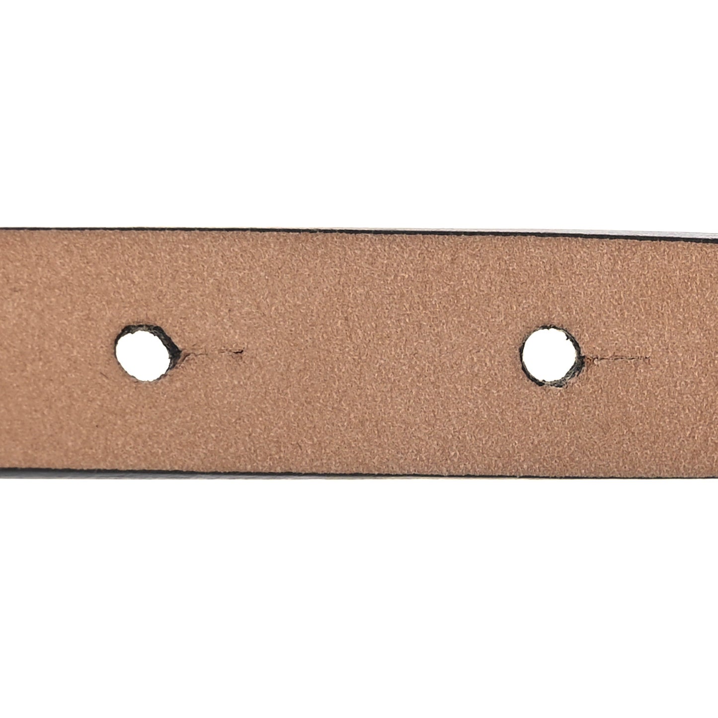 Patent CC Logo Skinny Belt 85 34 Black