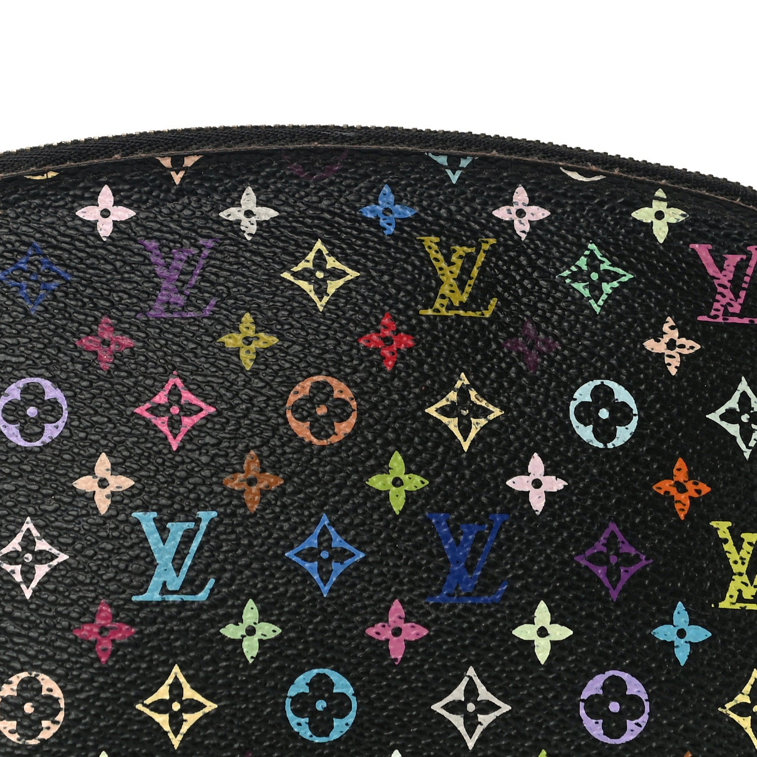 Louis Vuitton Monogram Multicolor Cosmetic Pouch Black Grenade 7 of 12