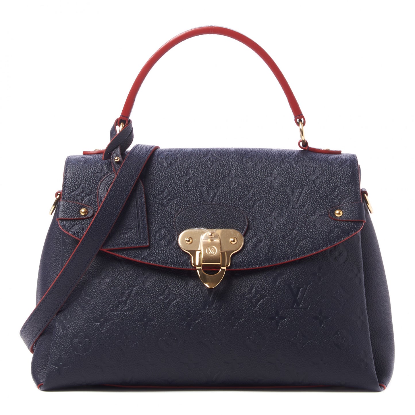 Empreinte Georges MM Marine Rouge