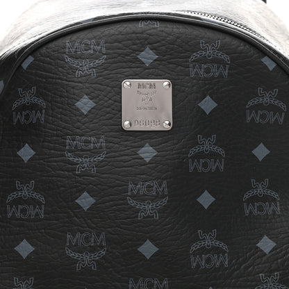MCM Visetos Medium Stark Backpack Black 8 of 12