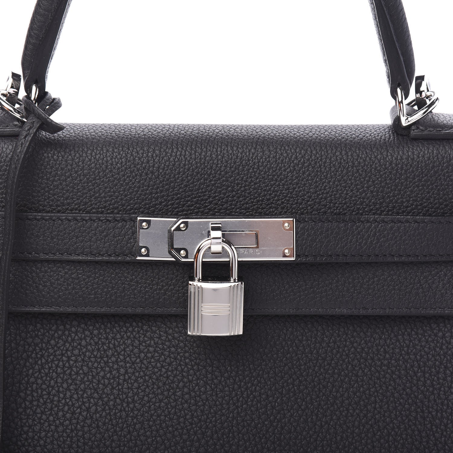 Hermes Togo Kelly Retourne 28 Black 9 of 10