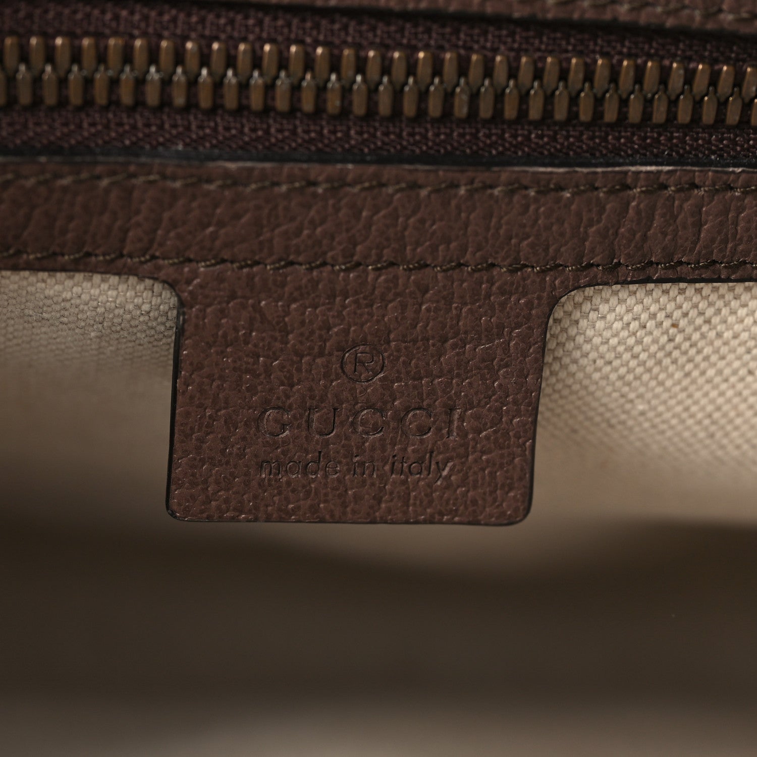 Gucci GG Supreme Monogram Web Small Ophidia Messenger Bag Brown 6 of 9