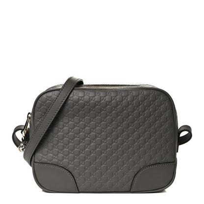 Gucci Microguccissima Mini Bree Messenger Bag Grey 1 of 12