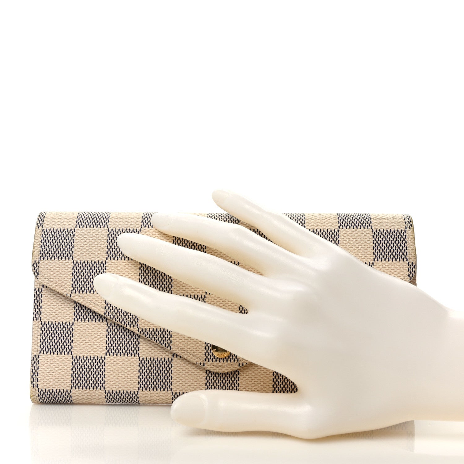 Louis Vuitton Damier Azur Josephine Wallet 2 of 6