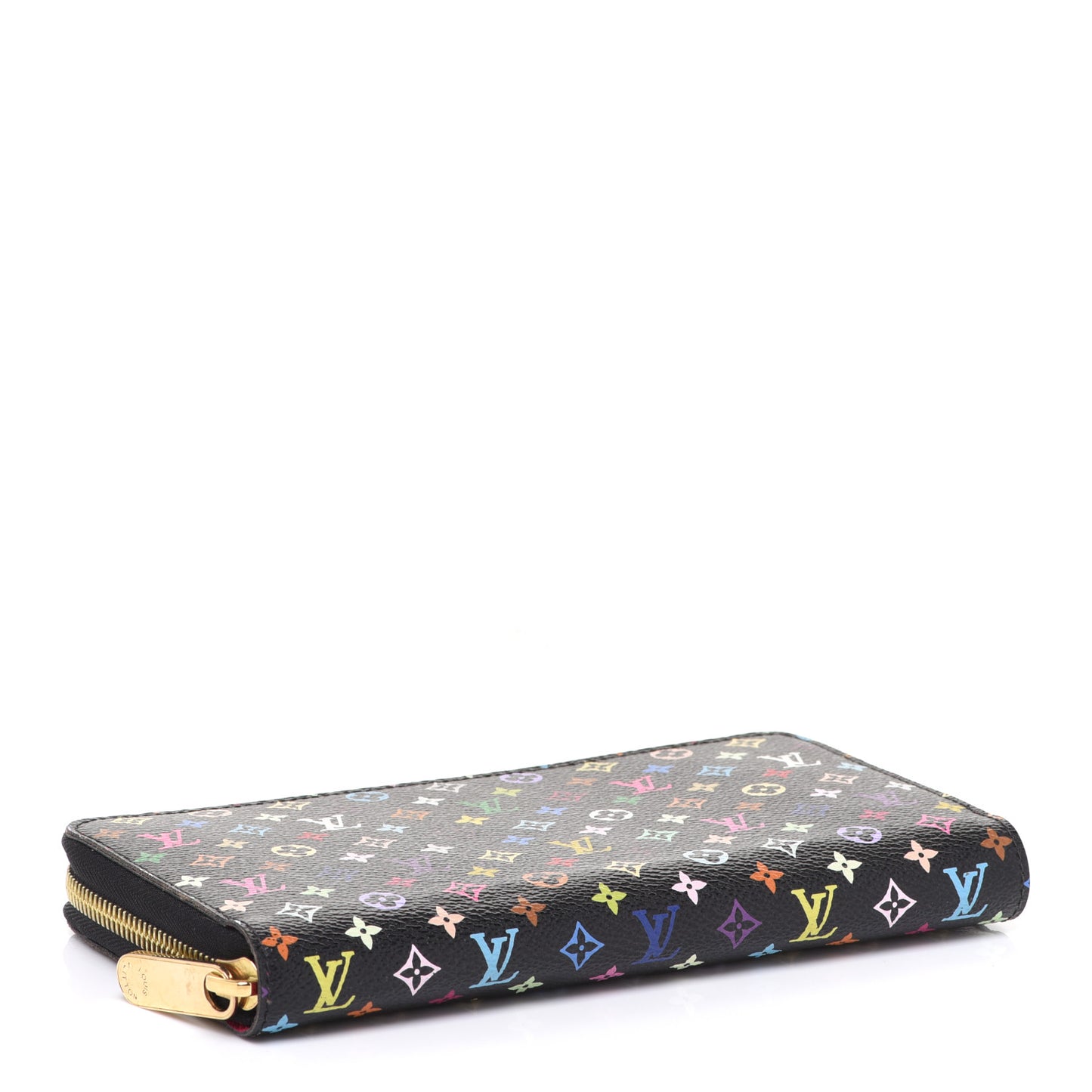 Monogram Multicolor Zippy Wallet Black Grenade