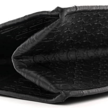 Christian Dior Oblique Calfskin Embossed Large Book Tote Black 9 of 16