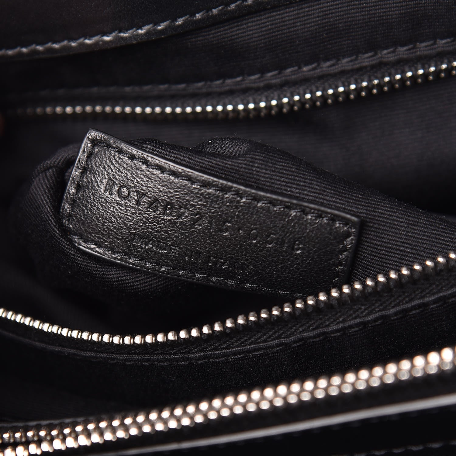 Saint Laurent Calfskin Y Quilted Monogram Large Loulou Chain Satchel Black 9 of 10