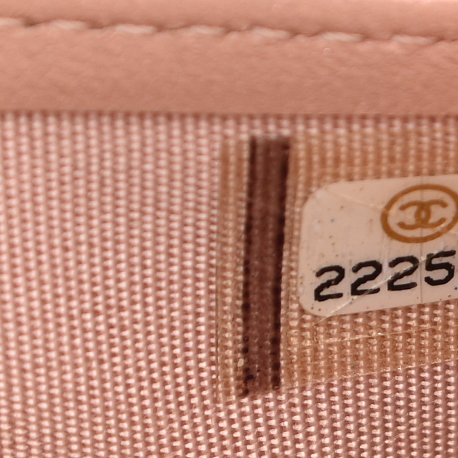 Chanel Iridescent Glazed Calfskin Quilted Boy Zip Around Wallet Light Pink 8 of 10