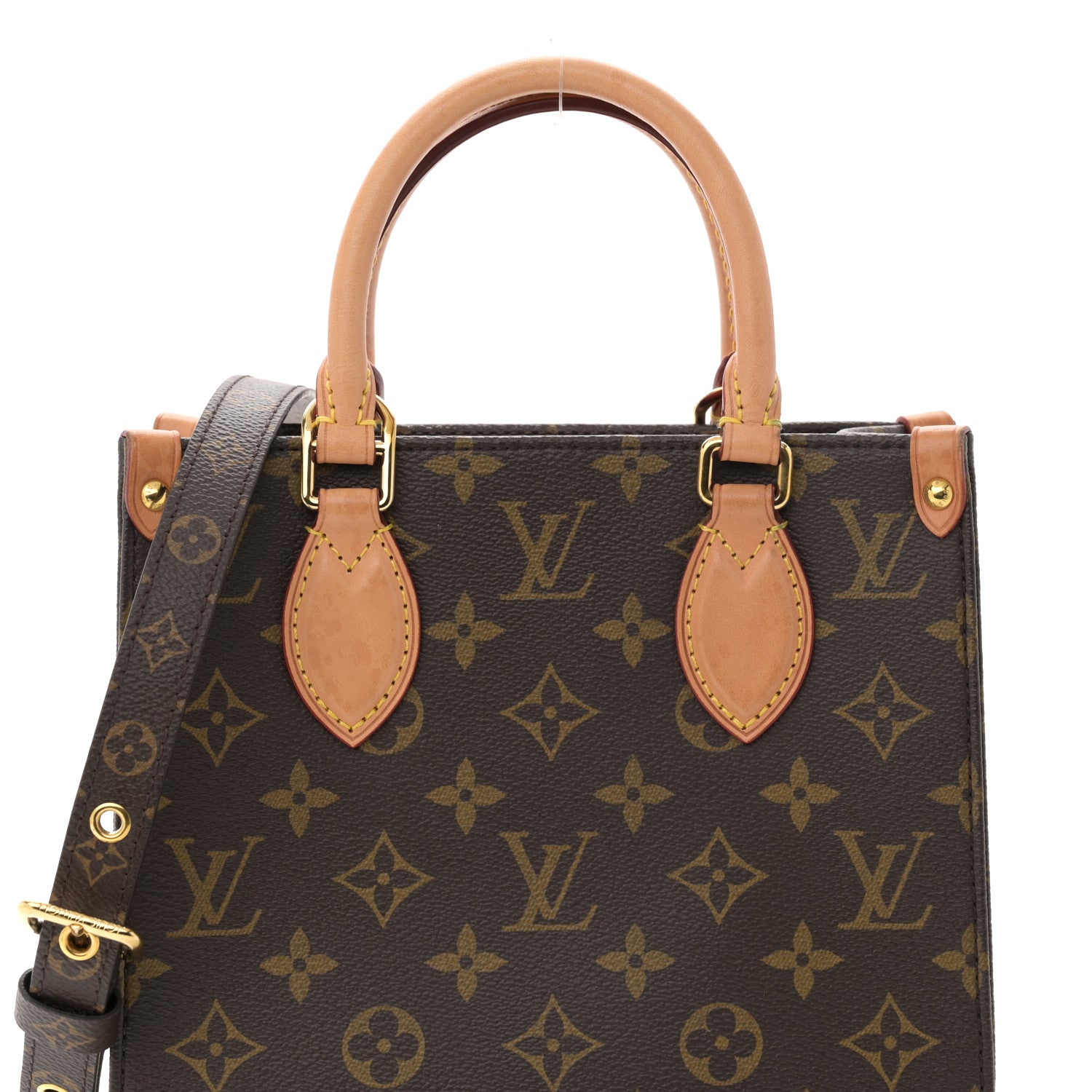 Louis Vuitton Monogram Sac Plat BB 7 of 9