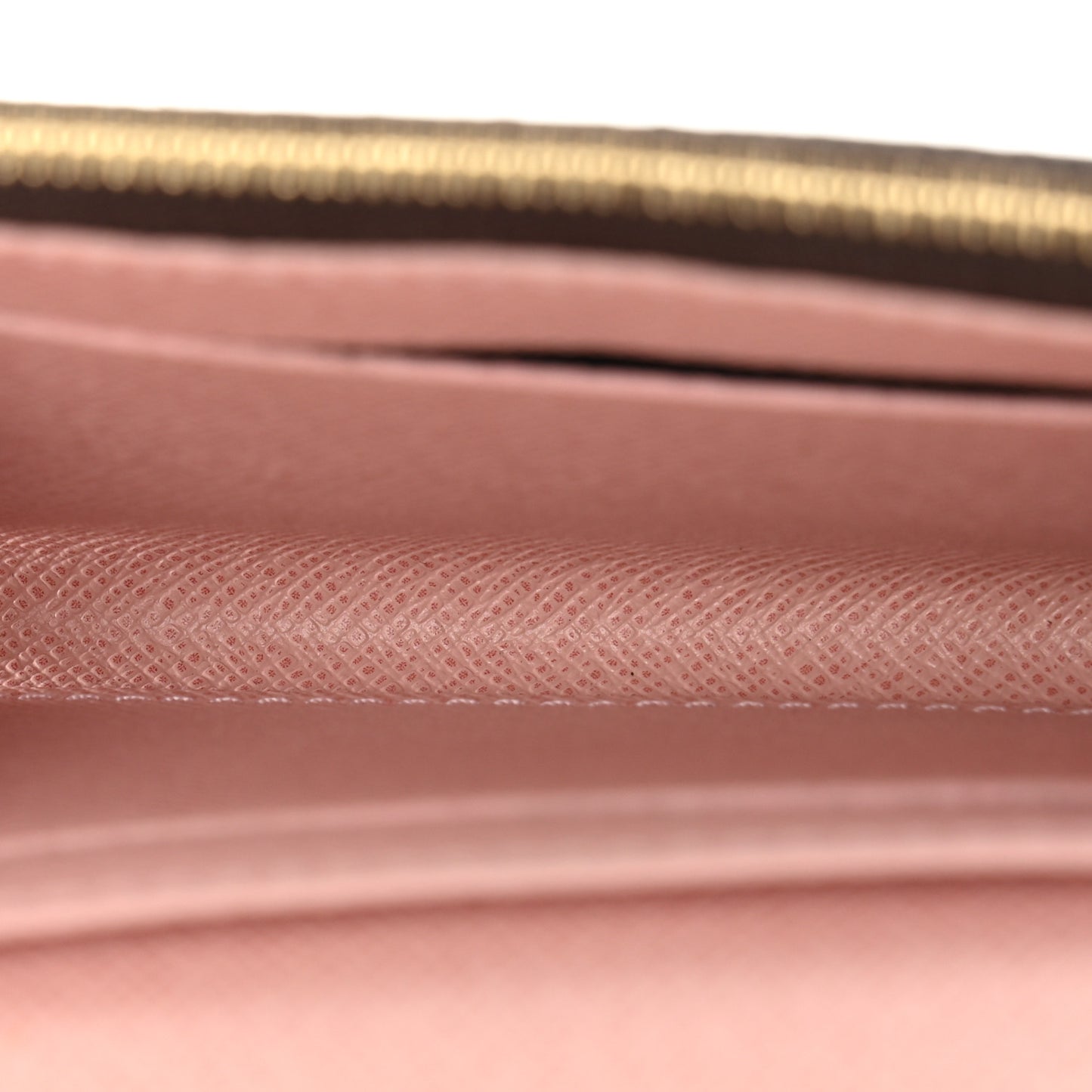 Damier Ebene Rosalie Coin Purse Rose Ballerine