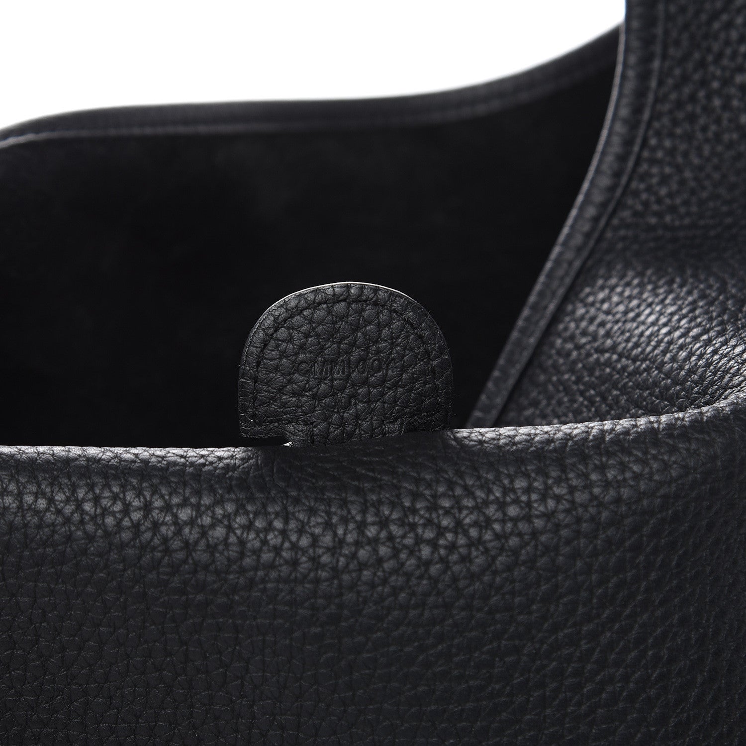 Hermes Taurillon Clemence Evelyne III GM Black 7 of 13