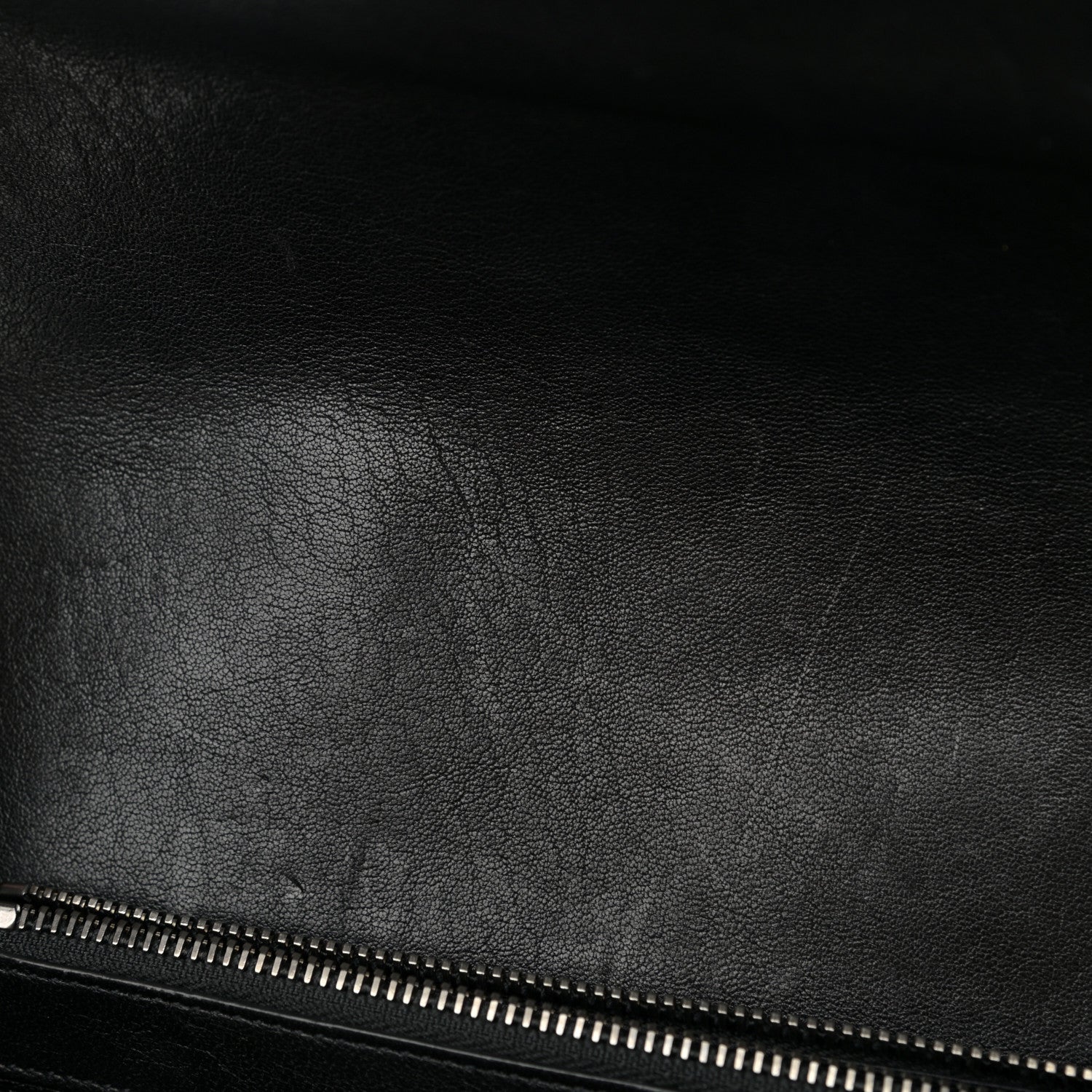Saint Laurent Calfskin Mixed Matelasse Triquilt Large Monogram Satchel Black 12 of 12